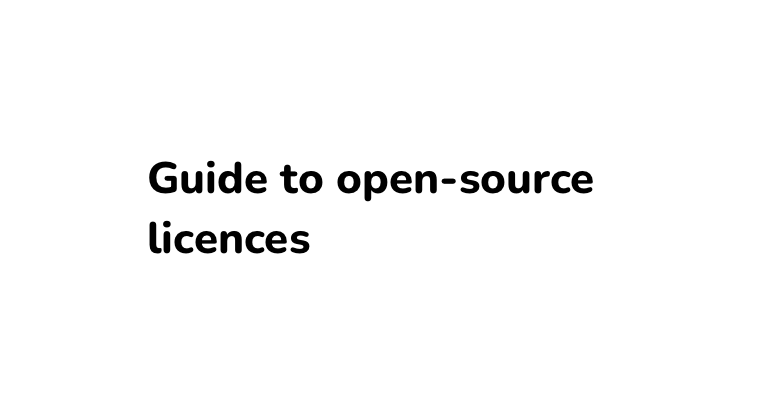 Brief Guide to Open-Source Licenses