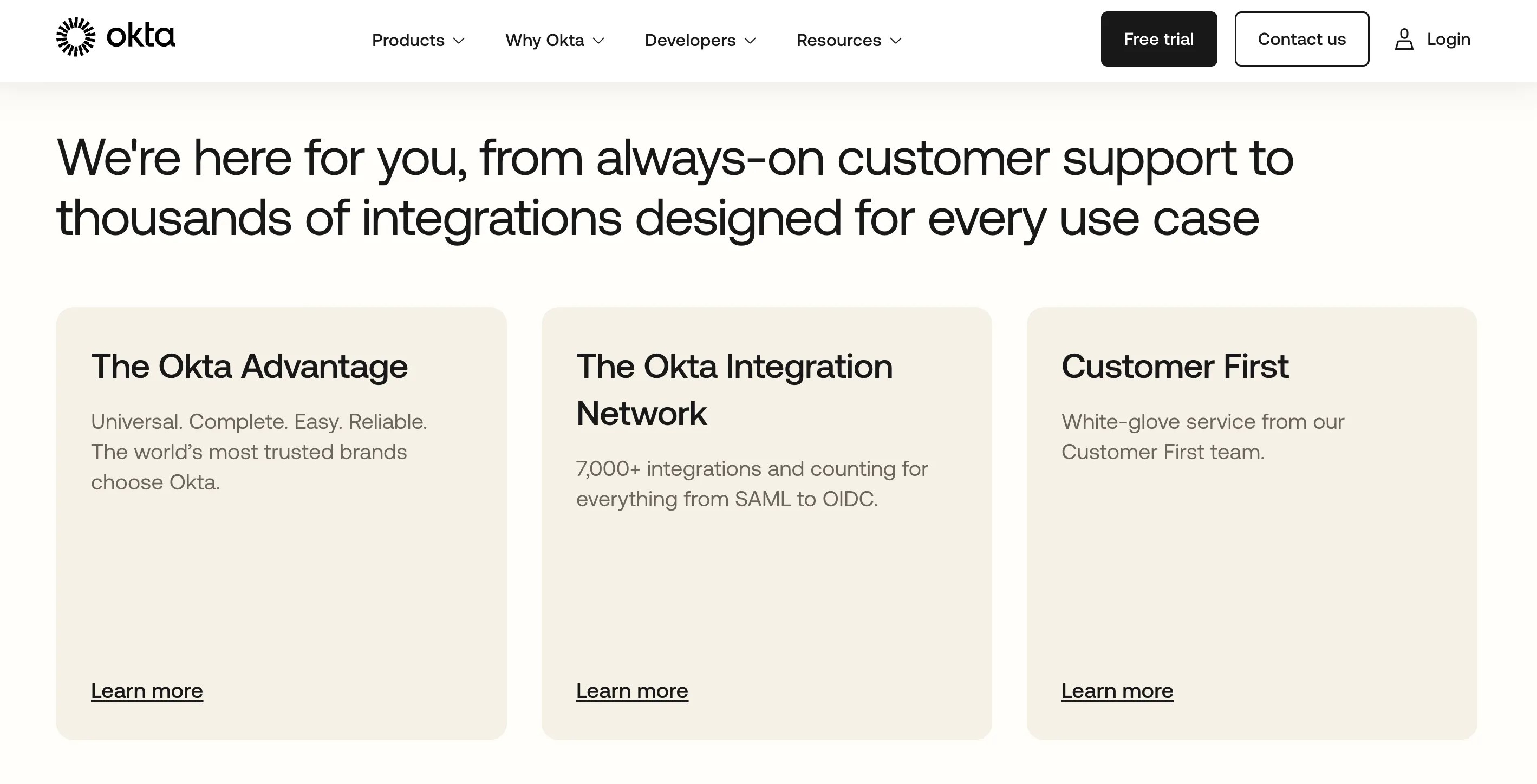 Okta Security Advantages -  Internal Tools