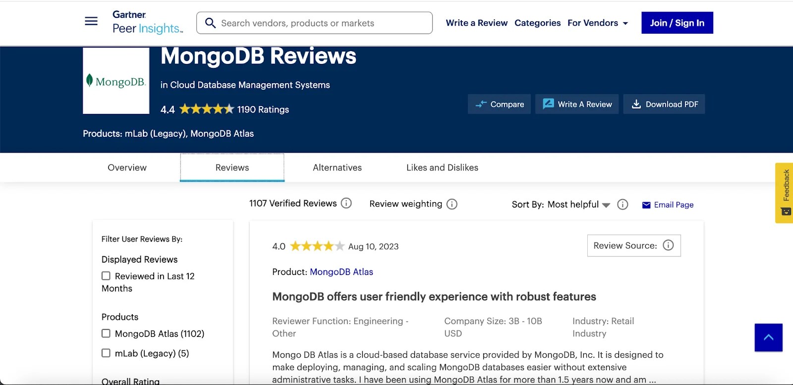 MongoDB
