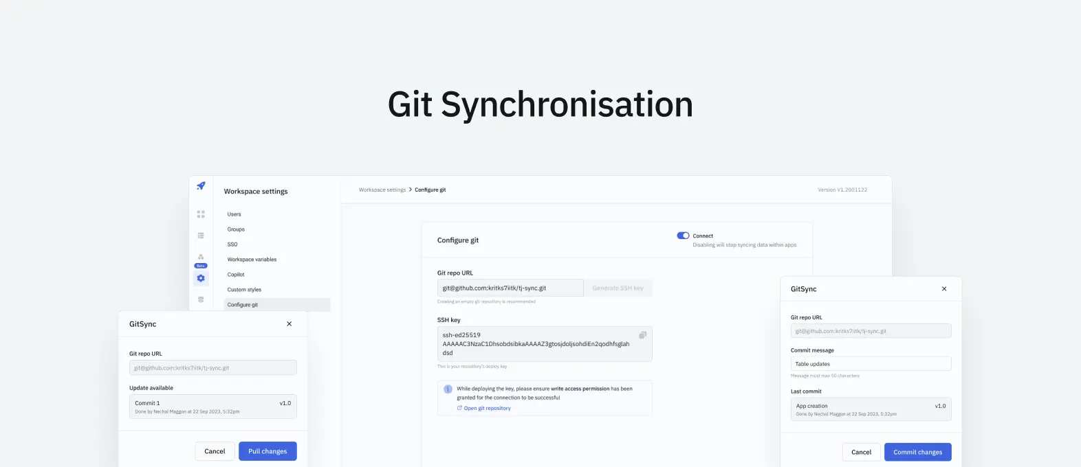 Git Synchronisation