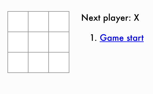 building the 3-by-3 grid user interface for the game and then add reactivity to it - React Yjs CRDT