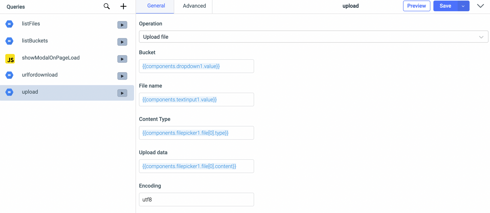 GSC  file explore - Uploading the file to the selected bucket - Google Cloud Storage