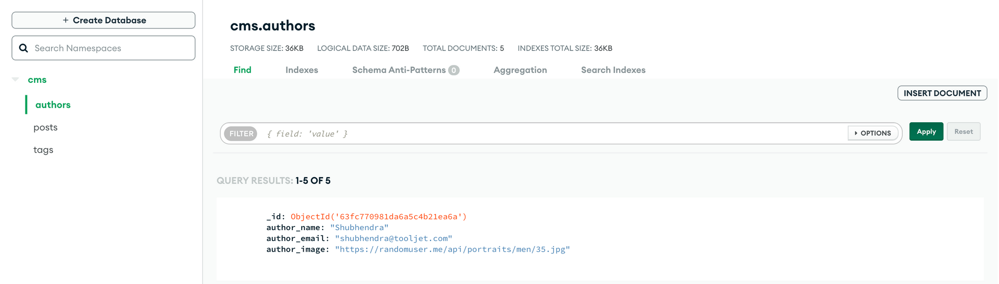 content management system (CMS) - Object ID