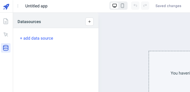content management system (CMS) - add datasources