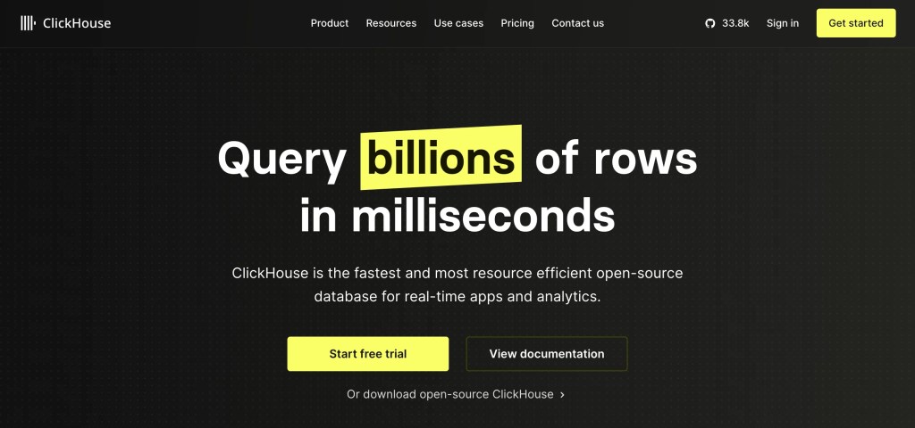 Optimized for high-speed data writes and queries
