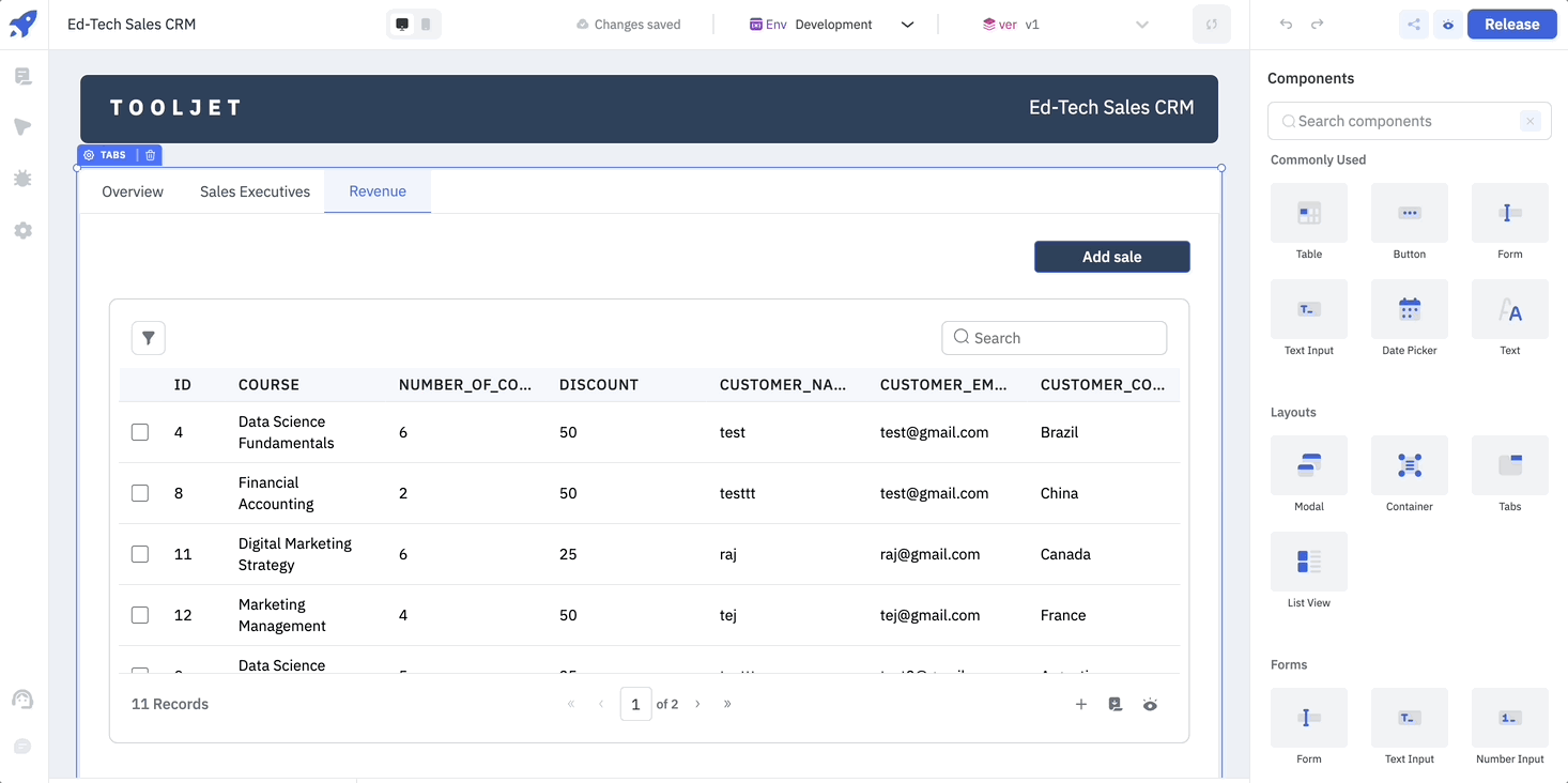 Run this query on application load? - Ed-Tech Sales CRM