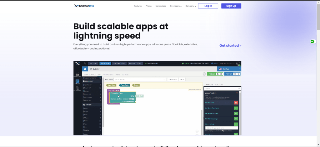 Backendless - build business applications
