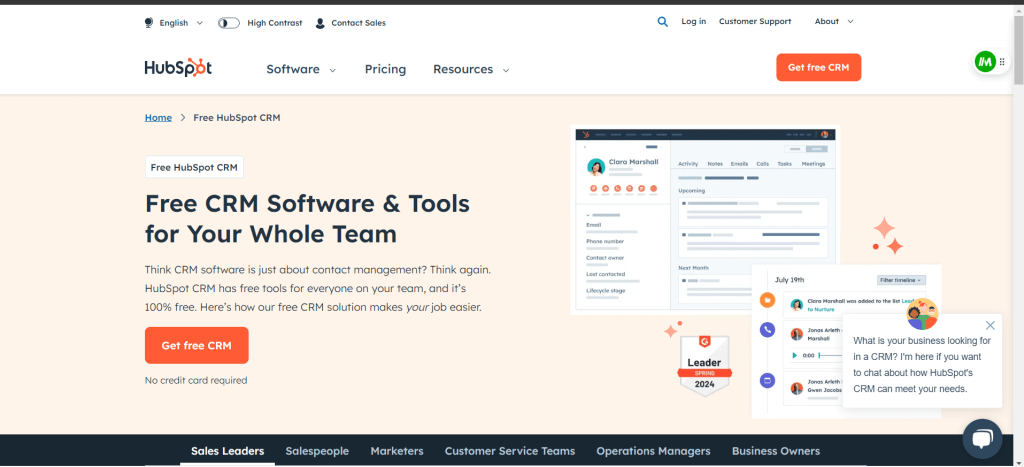 HubSpot CRM