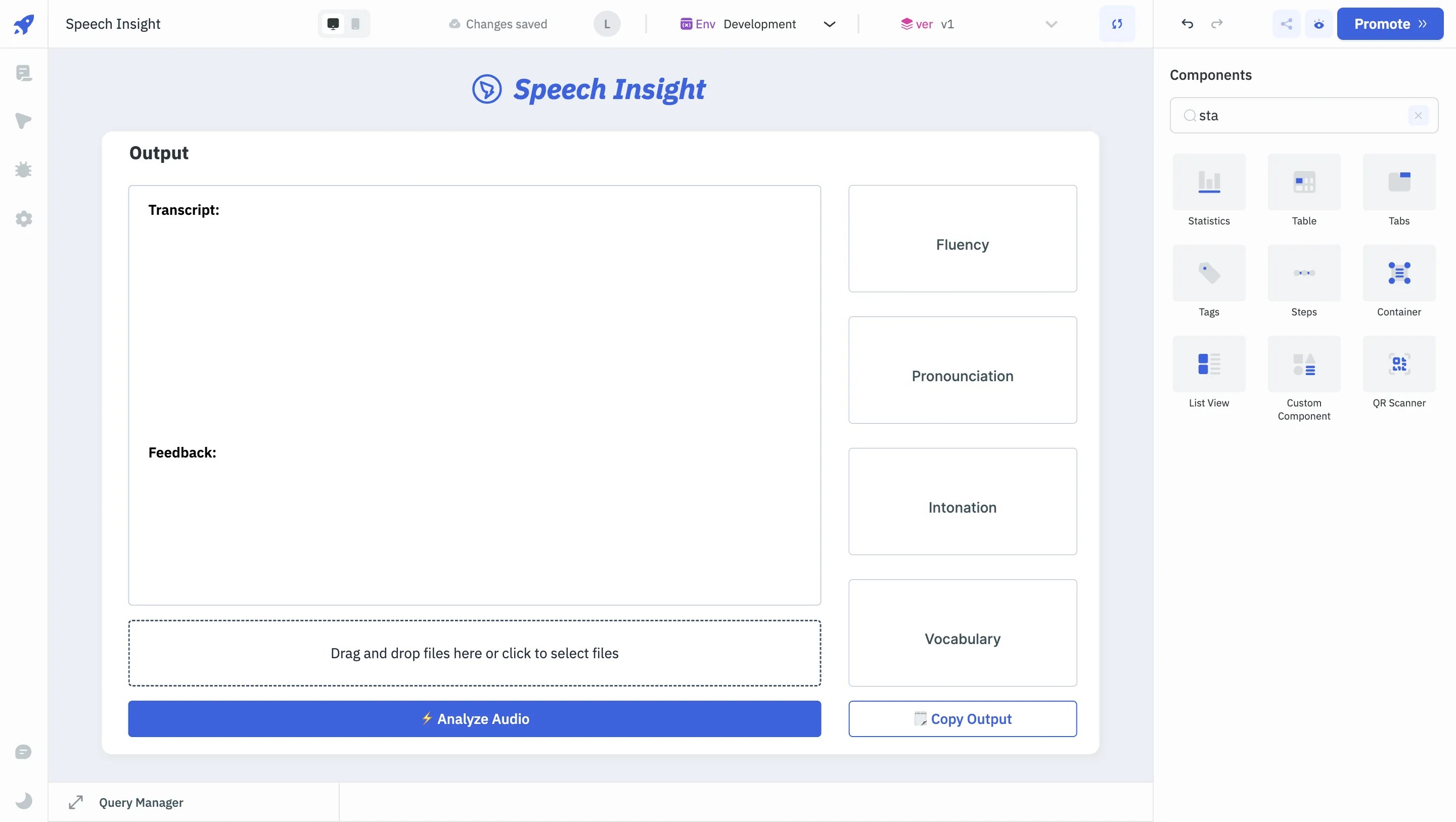 renaming key components - Audio Transcriber and Analyzer