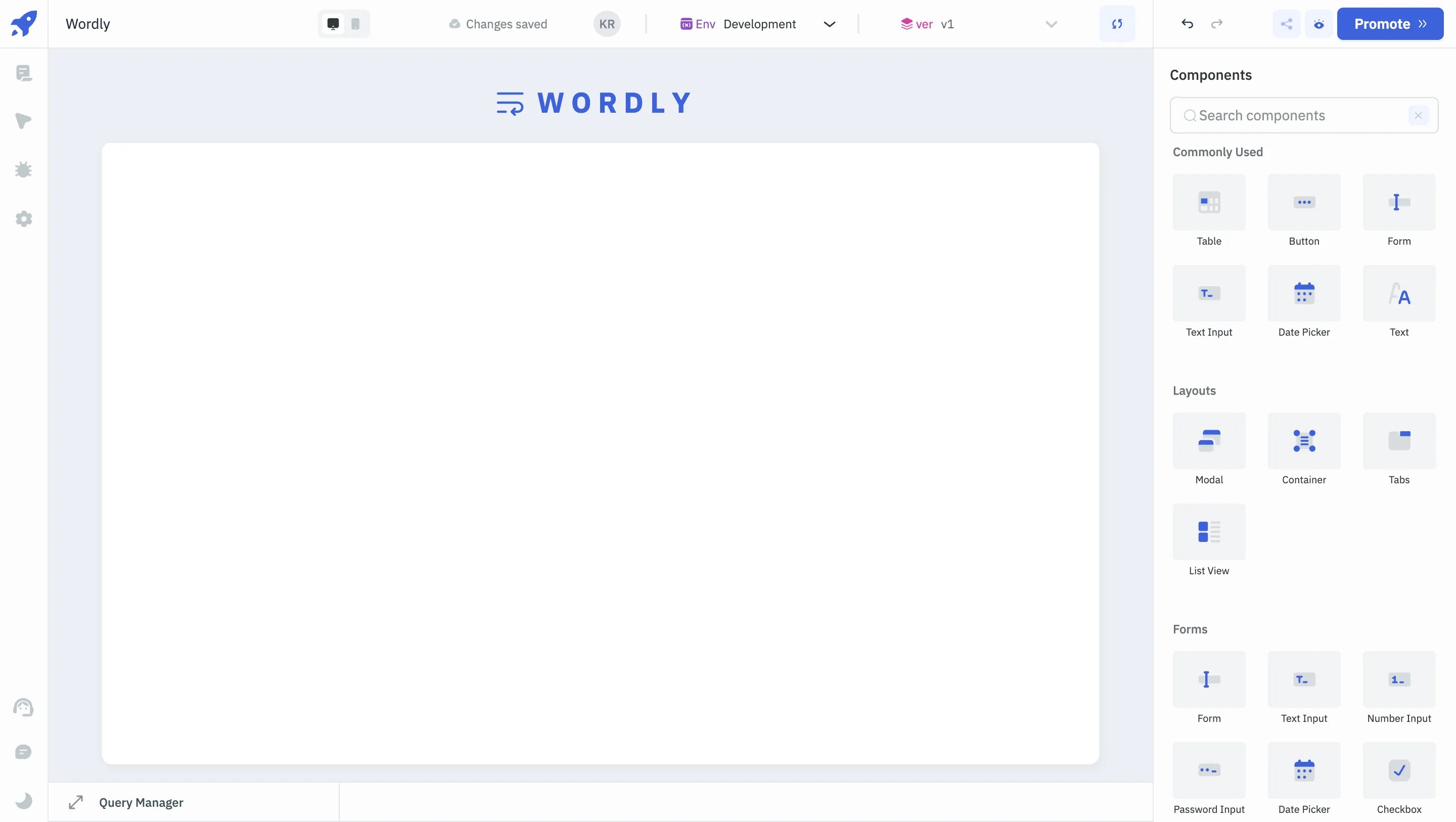 Creating a container for the Grammarly Alternative