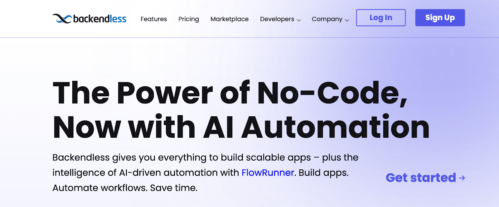 Backendless: No-code app builder 
