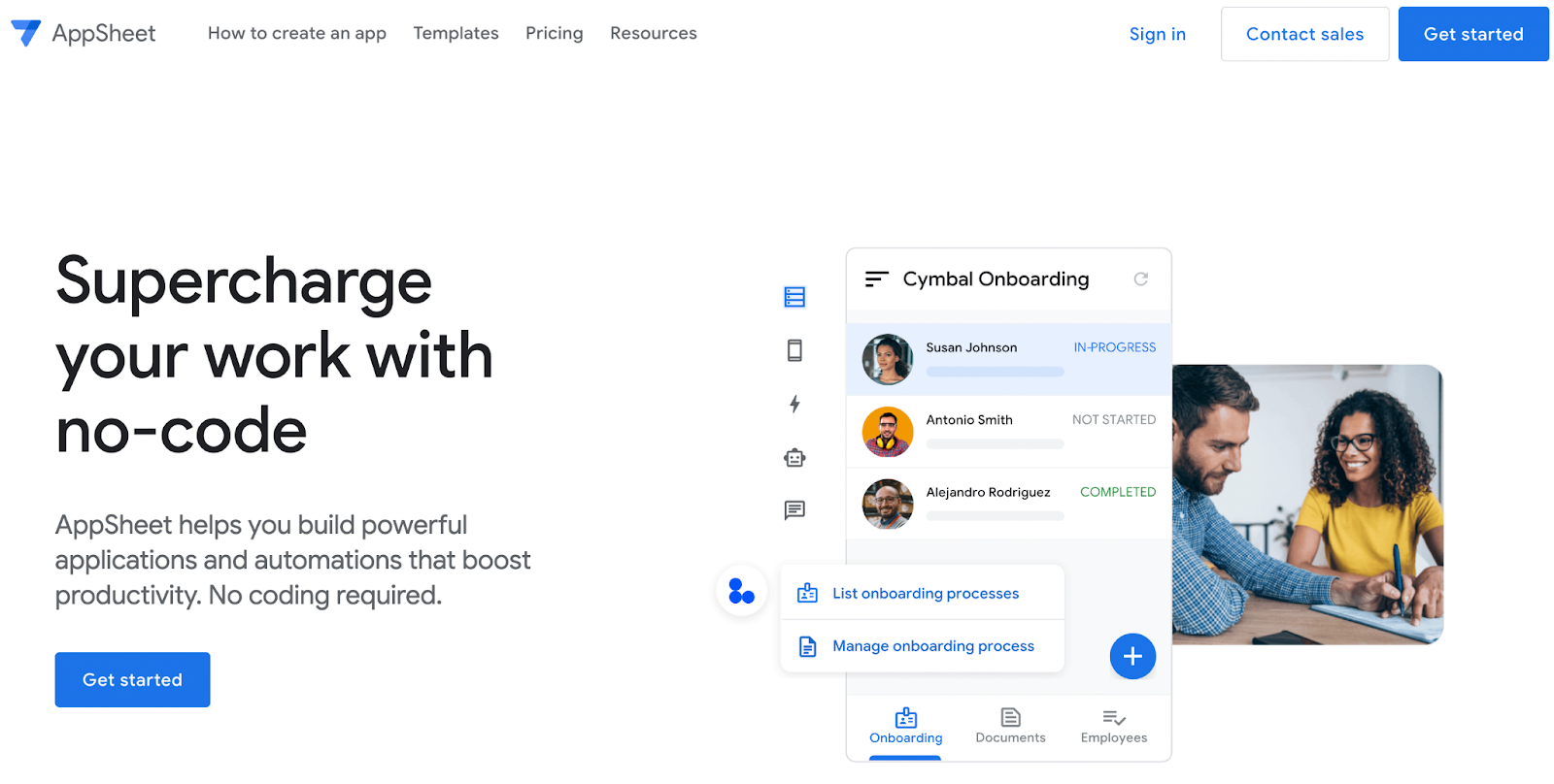 No-code internal tool builder