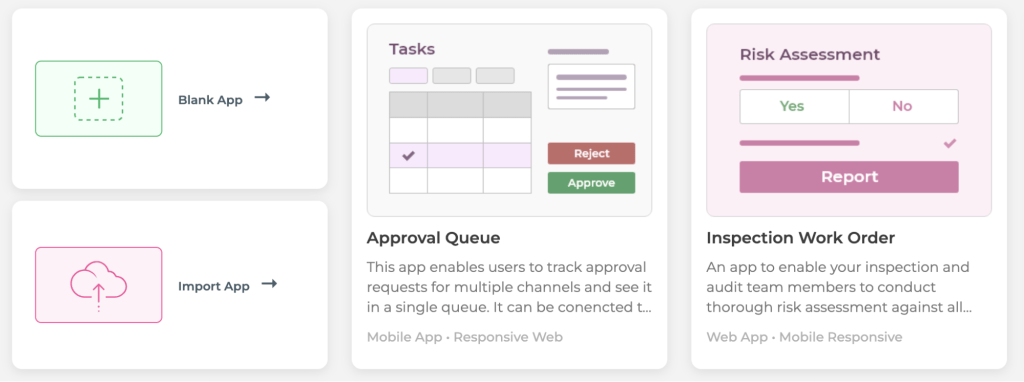 Low-code platform focused on enterprise-grade internal apps with strong mobile app capabilities-DronaHQ