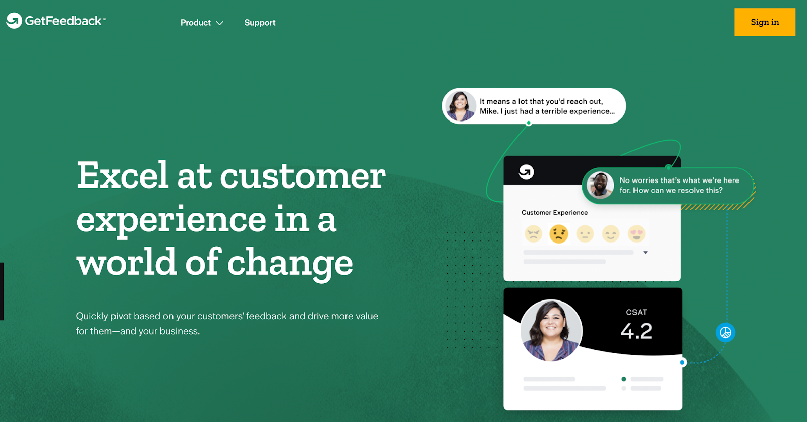 Customer feedback tools
