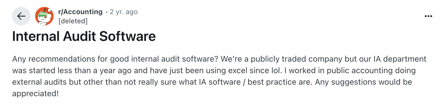 FAQ for building internal tool