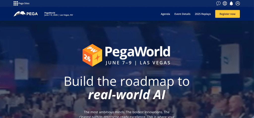 Pega a low-code platform