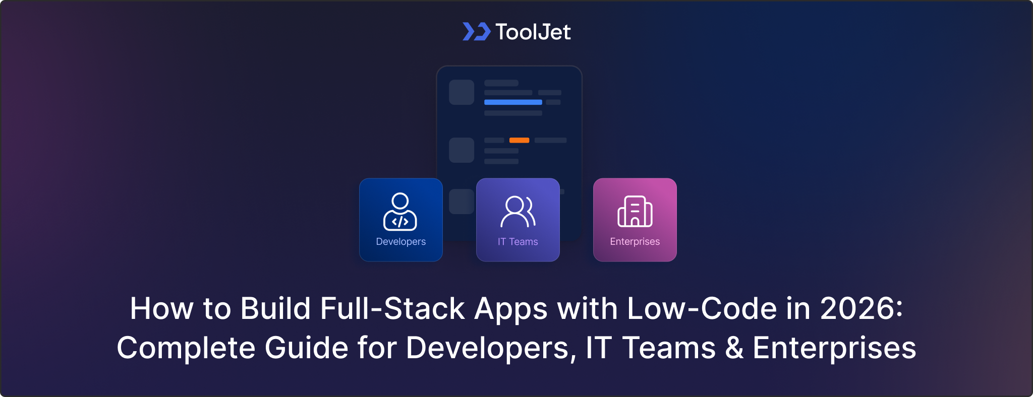 build a full stack to do app | html, css, javascript... How to Build Full-Stack Apps with Low-Code in 2026: Complete Guide for ...