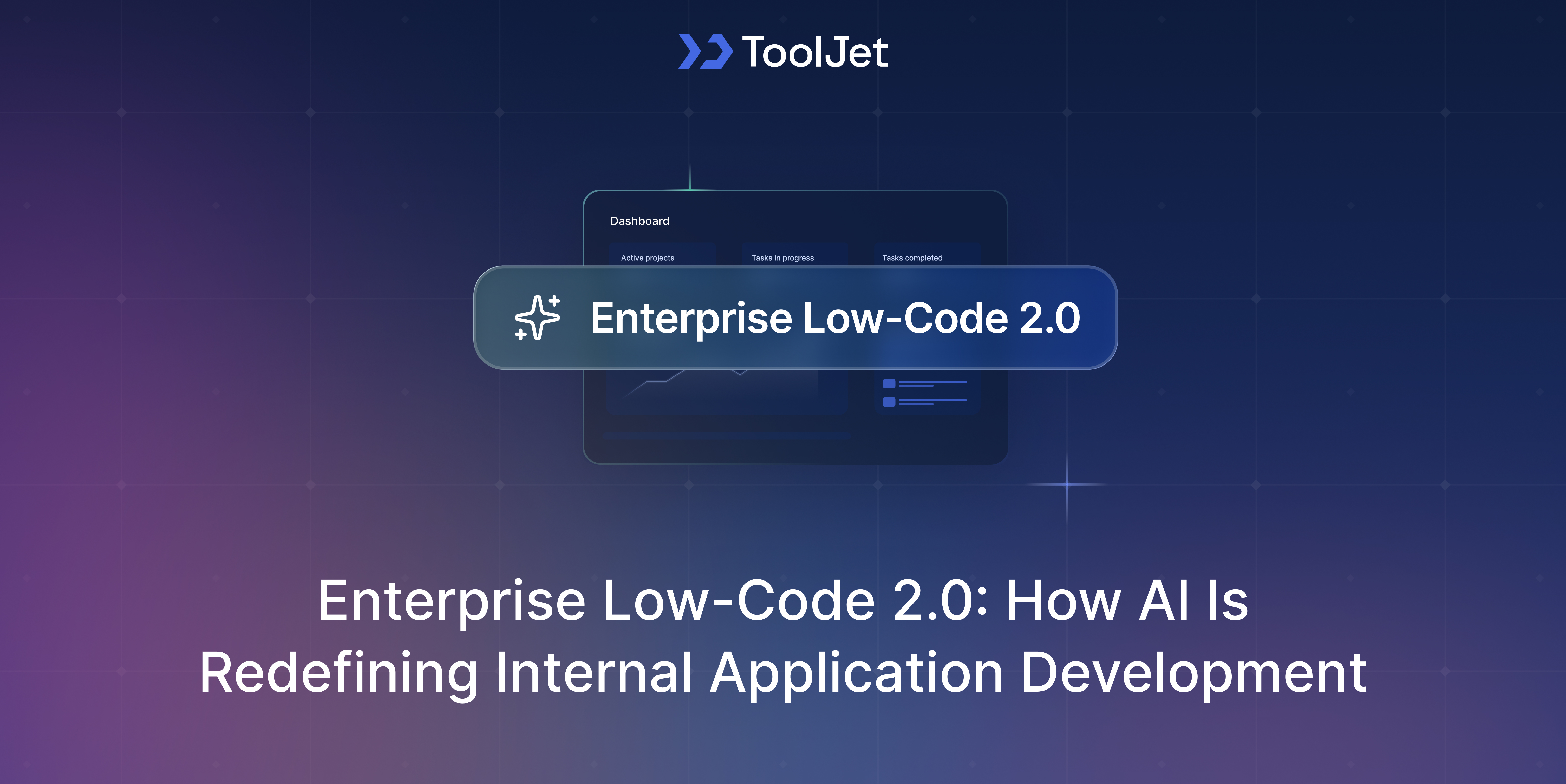Enterprise Low-Code 2.0 platform using AI to build internal business applications with visual development